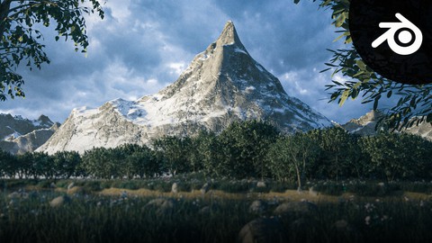 Create Realistic Looking Forests & Mountains in Blender