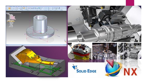 Solid Edge(CAD) + NX CAM + NX Mold + NX 2027 CAM Interface