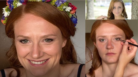 LIVE Elegante Braut Frisur für Kosmetiker, Friseure uvm