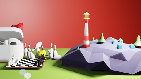 Blender 3D modeling and 3D Animation course in Hindi.
