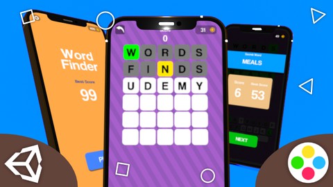 Unity Mobile Game - Master Hyper Casual Word Game Mechanics!