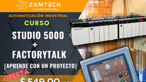 Factorytalk + Studio 5000 [Aprende con un proyecto]