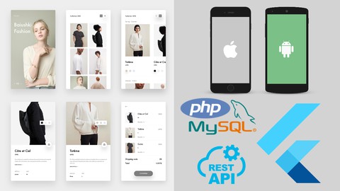 Learn GetX Flutter & Build Shopping App | REST API PHP MySQL