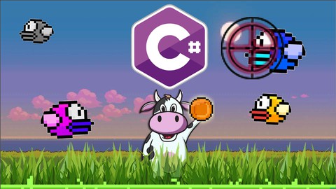 C# Win Forms Flappy Bird Hunting Game OOP Master Class in VS
