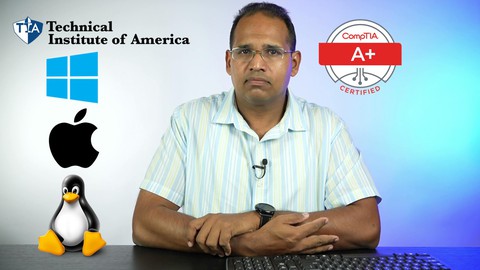 CompTIA A+ 220-1102 Core 2 Hands-On Course - Full Training