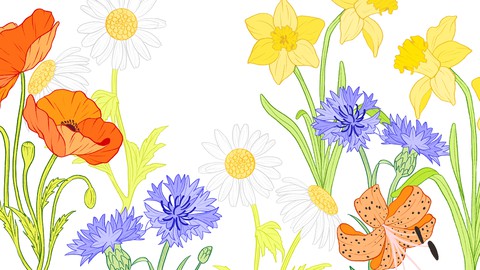 Procreate - Illustrate Wildflowers