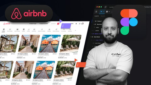 Clon Airbnb | Figma Tutorial Español para principantes