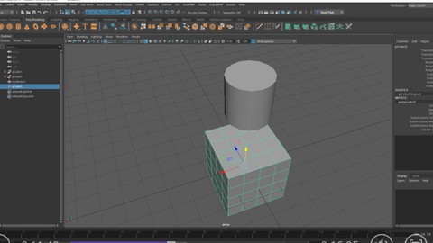 쉽게 배우는 마야3D(3D제작, 모델링)