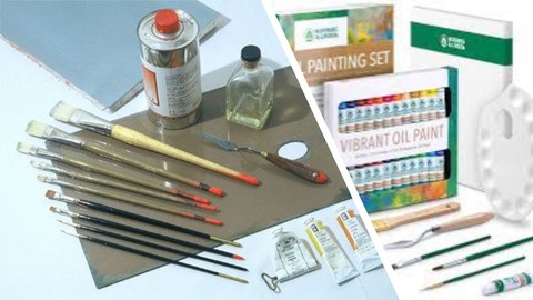 All you need to know about oil painting - preparatory course
