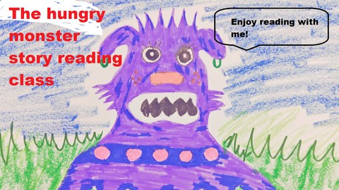 The Hungry Monster story reading class for Kids