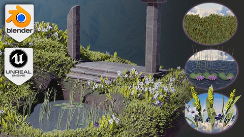 Blender to Unreal Engine 3D Plants and Vegetation