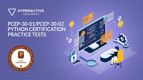 PCEP-30-01/PCEP-30-02 Python Certification Practice Tests