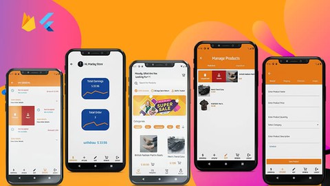 Flutter&Firebase Build Multi-Vendor Store App & Admin Panel