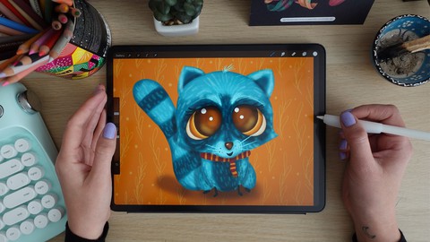 Drawing & Digital Illustration - Cute Animal Characters