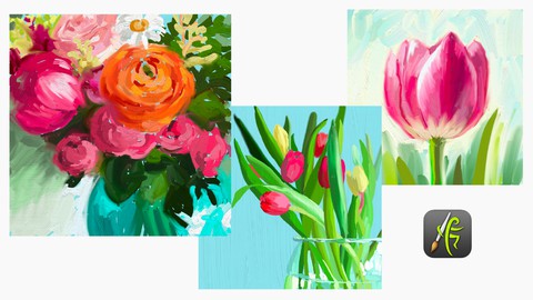 Oil Painting Style for Beautiful Floral Art with ArtRage