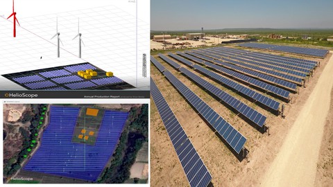 Design of Utility scale Solar Plant in PVSyst & Helioscope