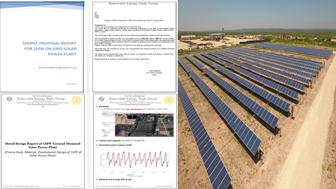 Design of 1MW of Ground Mounted Solar Power Plant Part 3