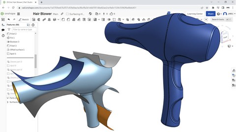 Surface Modeling in Onshape