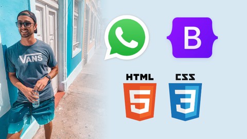 HTML, CSS e Bootstrap na prática: whatsapp web.