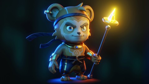 Rigging de personajes en Maya - The Bear