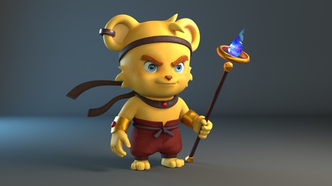 Creación de personajes en Maya - The Bear