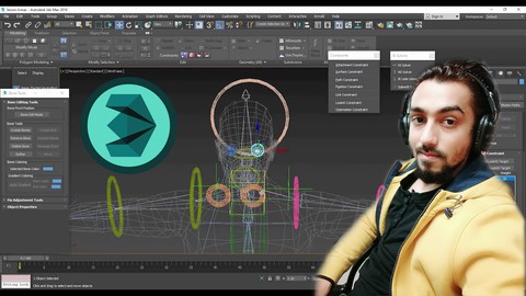 learn character rigging in 3ds max humanoid part 2