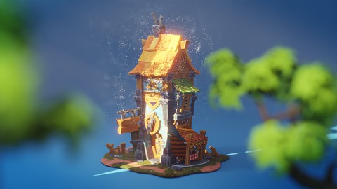 Stylized Texturing to Pro Lighting & Compositing in Blender