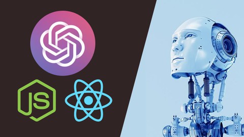 ChatGPT with React JS - Build Apps with ChatGPT [4 projects]