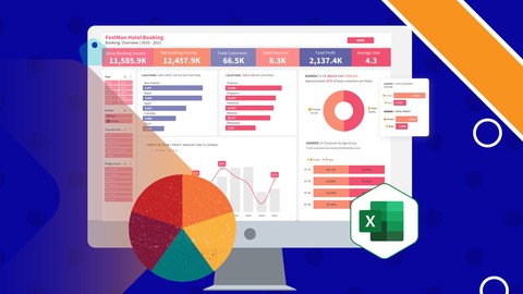 Create rich and interactive Dashboard using Microsoft Excel.