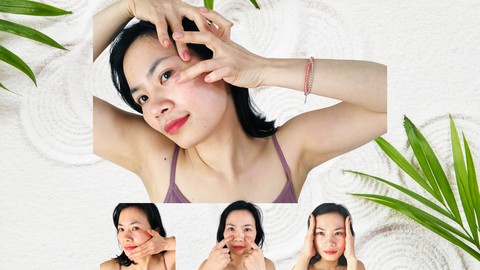 Best Face lift Yoga Exercises, Anti-aging Facial Massage