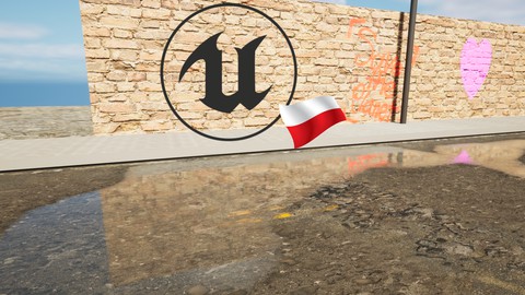 Unreal Engine 5.1 Materials po polsku PL