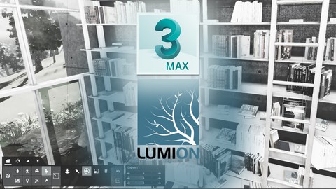 3ds Max ve Lumion ile Kitaplık Modelleme-ÜCRETSİZ