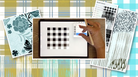 Create Your Own Procreate Plaid and Patterned Brushes