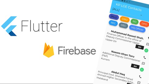 Flutter and Firebase: Learn by developing Contacts app