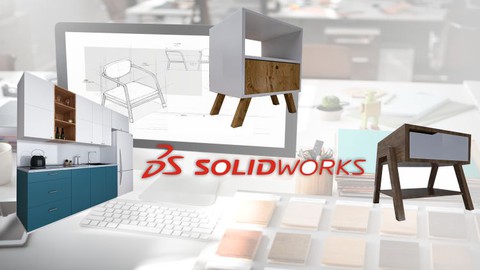 SolidWorks desde Cero para diseño de mobiliario