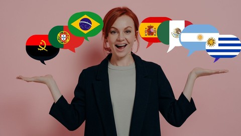 Portuguese and Spanish course to beginners - with hypnosis