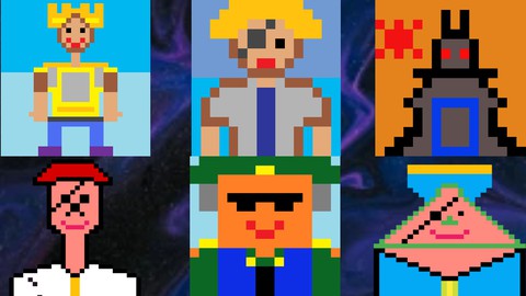 Make & Monetize Pixel Art Characters