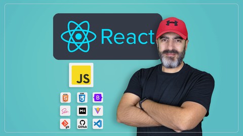 Sıfırdan Projelerle JavaScript ve React 18.x Öğren (44+Saat)