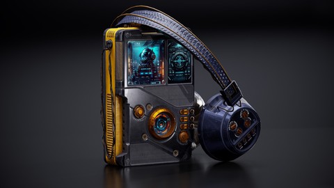 AAA Game Props Making For Beginners: Radio & Headphone