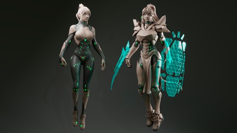 Sci fi Character Sculpting in Zbrush