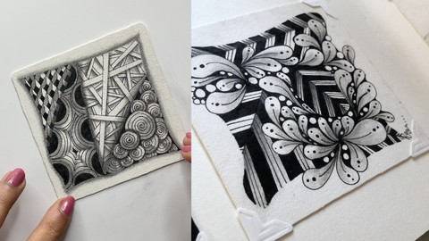 Introduction to Zentangle Art - Draw for Mindfulness & Fun