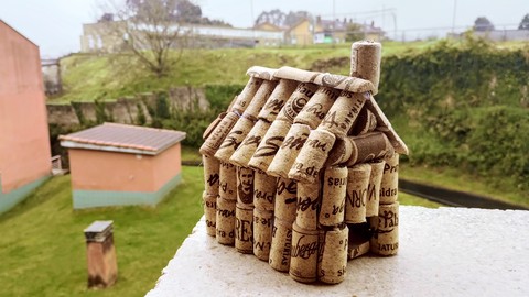 DIY Birdhouse made from Cork!