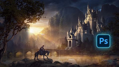 The Lost Castle-Photoshop advanced manipulation course