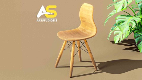 Best Blender beginners tutorial with creating stylized Chair