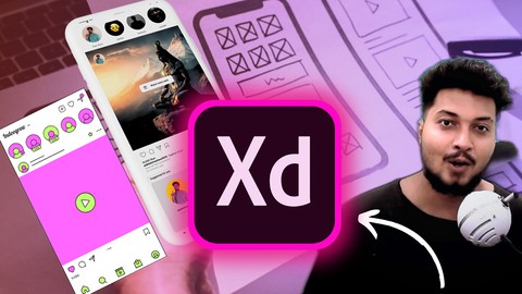 Adobe XD UI/UX Design (Hindi) | Become UI/UX Designer