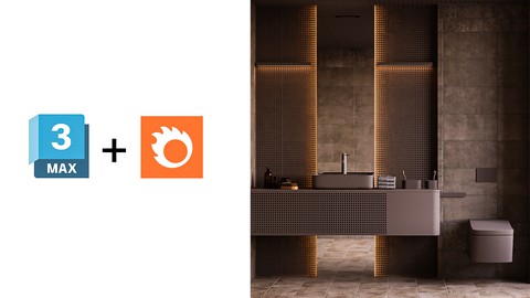 3Ds Max Photorealistic Interior Design: Bathroom Edition