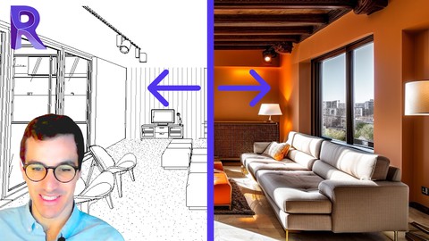AI Rendering in Revit®: Interior Design & Street View Render