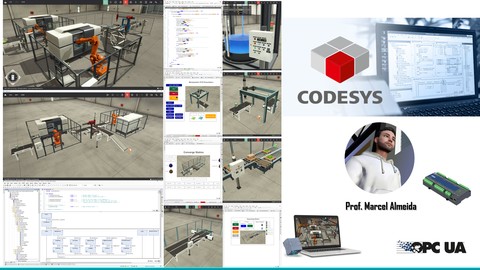 CoDeSys +  Factory IO - Programação e Simulação de CLP