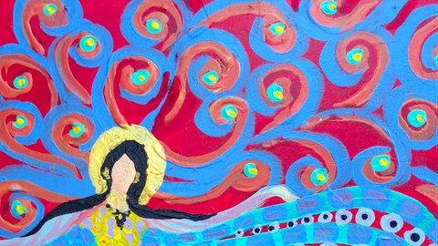 An art history moment - Paint like the artist Klimt
