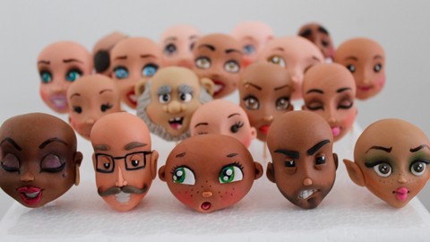How to make sugar craft faces